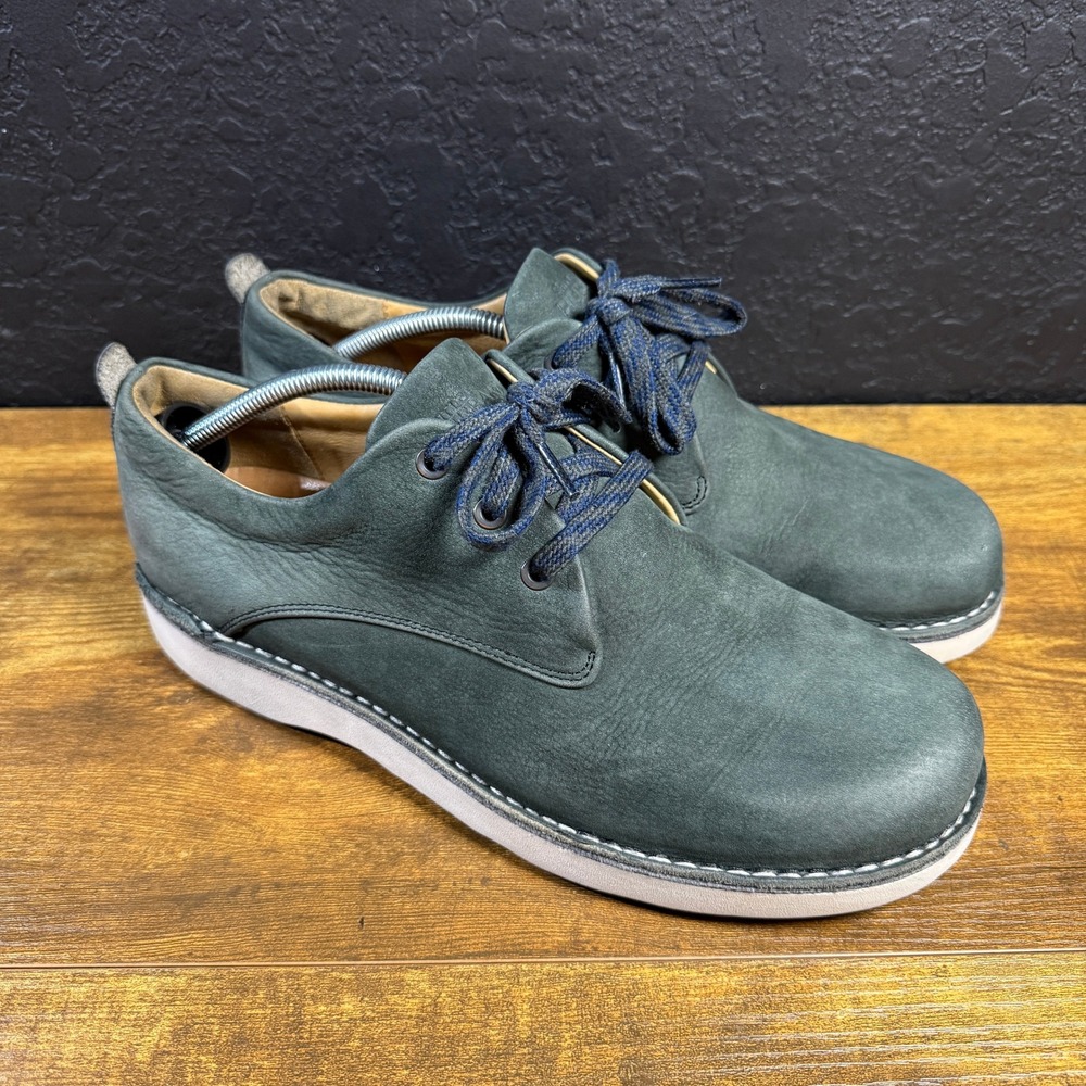 Samuel Hubbard Hubbard Free M1100-028 Blue Leather Oxfords Mens 11.5 M